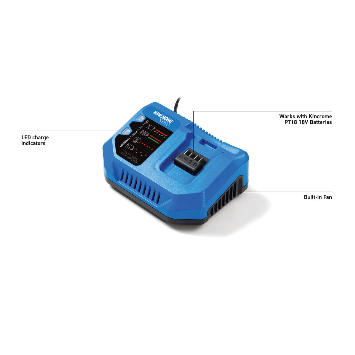 18V 6A Fast Charger - K23057