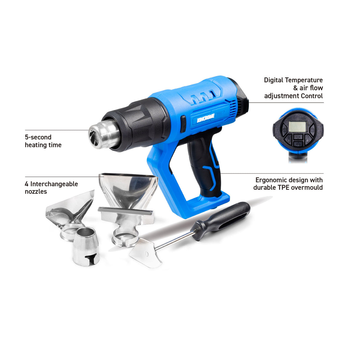 240V Digital Heat Gun - K23231