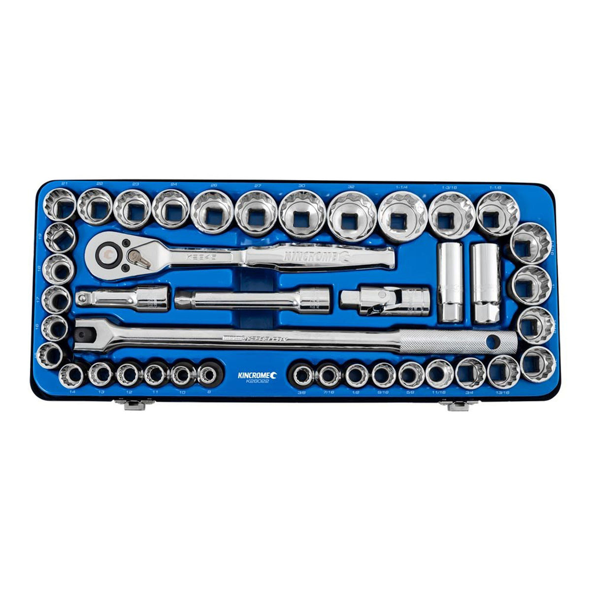 Socket Set 42 Piece 1/2" Drive - Metric & Imperial - K28022