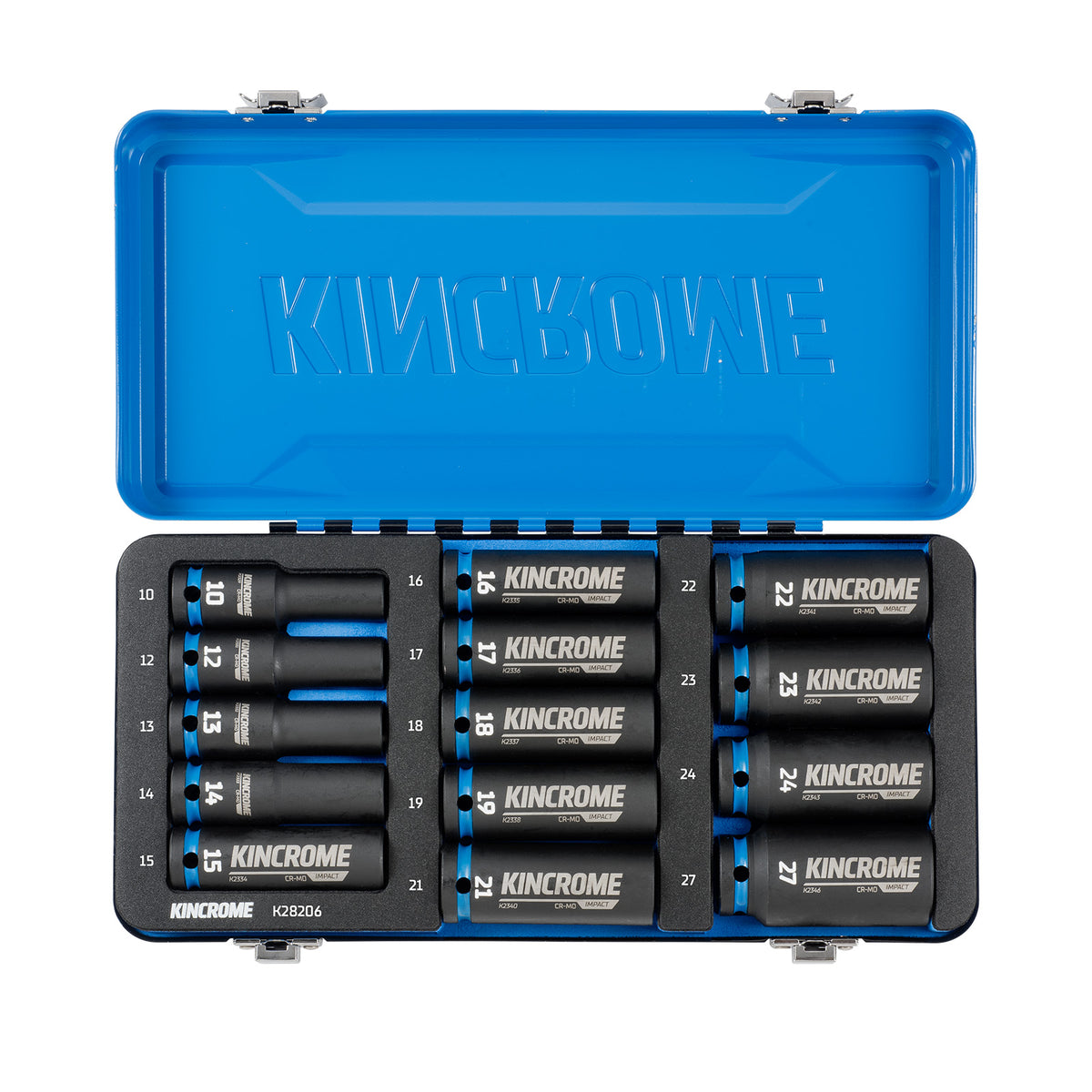Deep Impact Socket Set 14 Piece 1/2" Drive - Metric - K28206