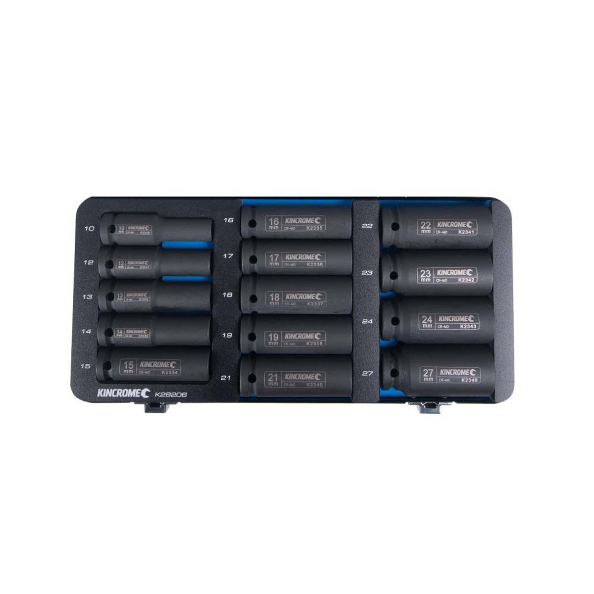 Deep Impact Socket Set 14 Piece 1/2" Drive - Metric - K28206
