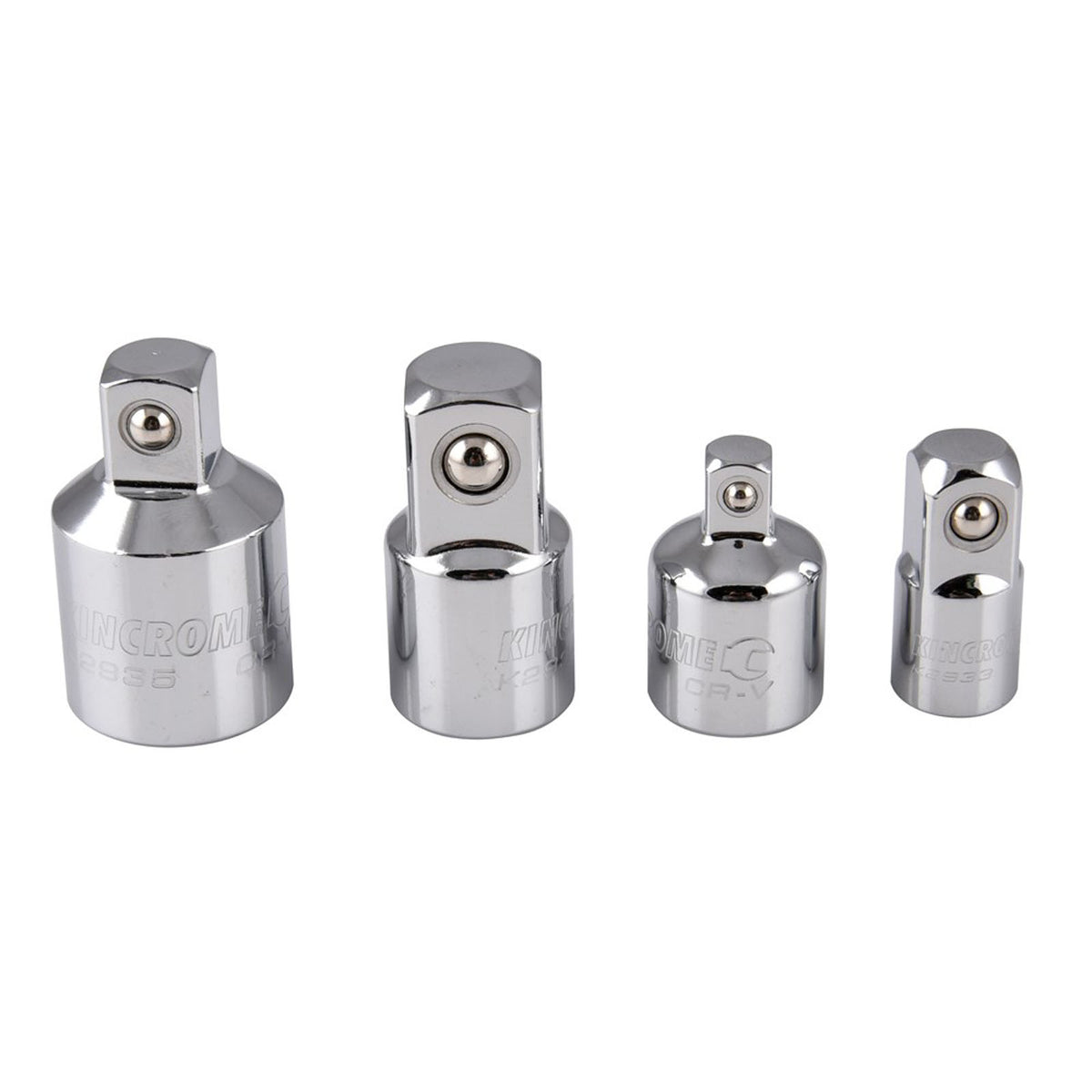 Socket Adaptor Set 4 Piece 1/4, 3/8 & 1/2" Drive (Mirror Polish) - K2937
