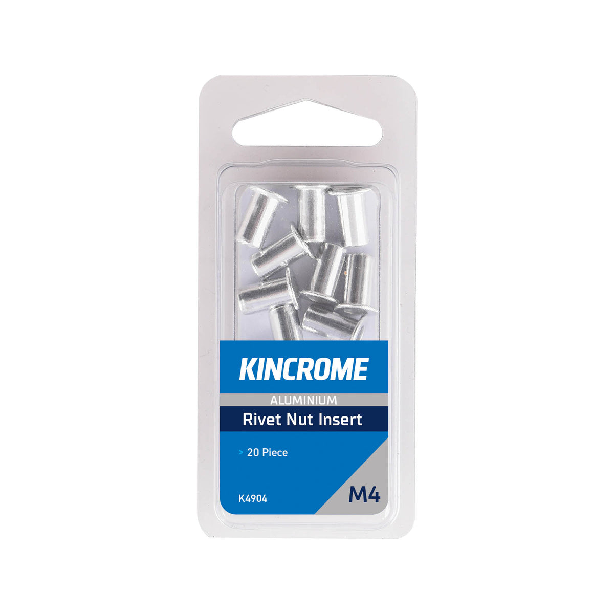 Rivet Nut Insert M4 (Aluminium) - 20 Pack - K4904