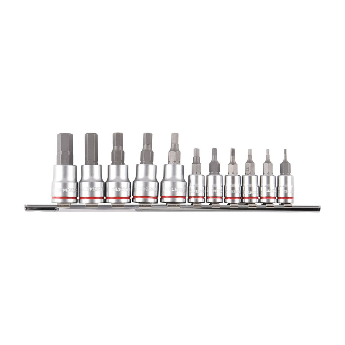 Hex Socket Set Short Series 11 Piece 1/4 & 3/8 Drive - Imperial - K5024