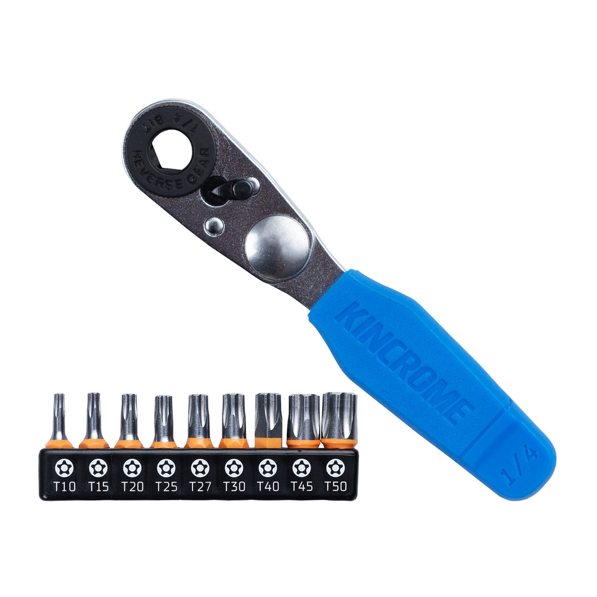 Mini Ratchet 5 Point Tamperproof TORX Bit Set 10 Piece - K5034