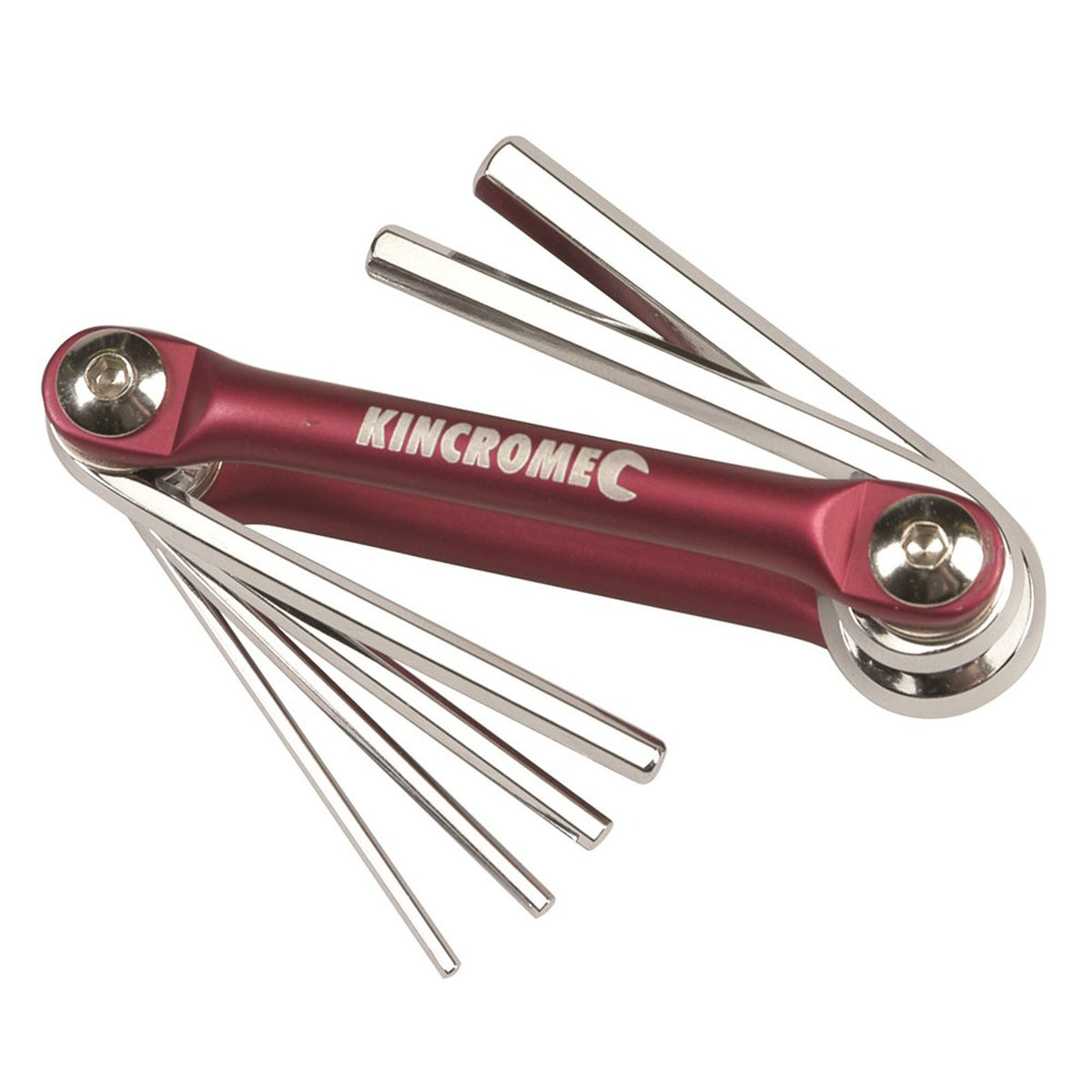 Folding Hex Key Set 6 Piece Imperial - K5045
