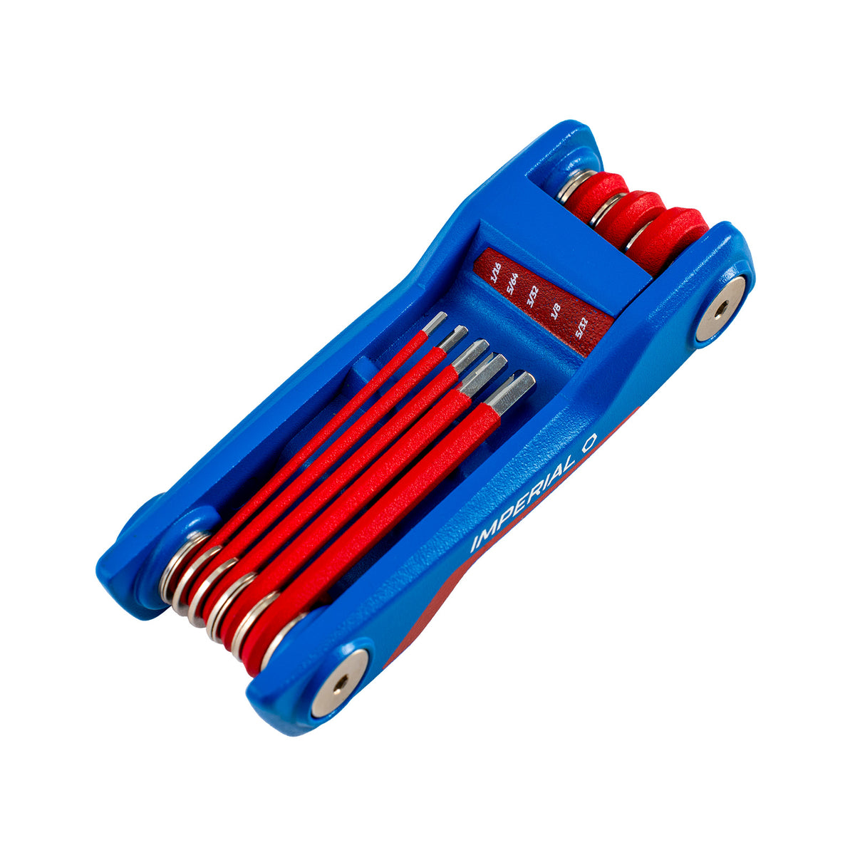 Aluminium Folding Imperial Hex Keys 8 Piece - K5381