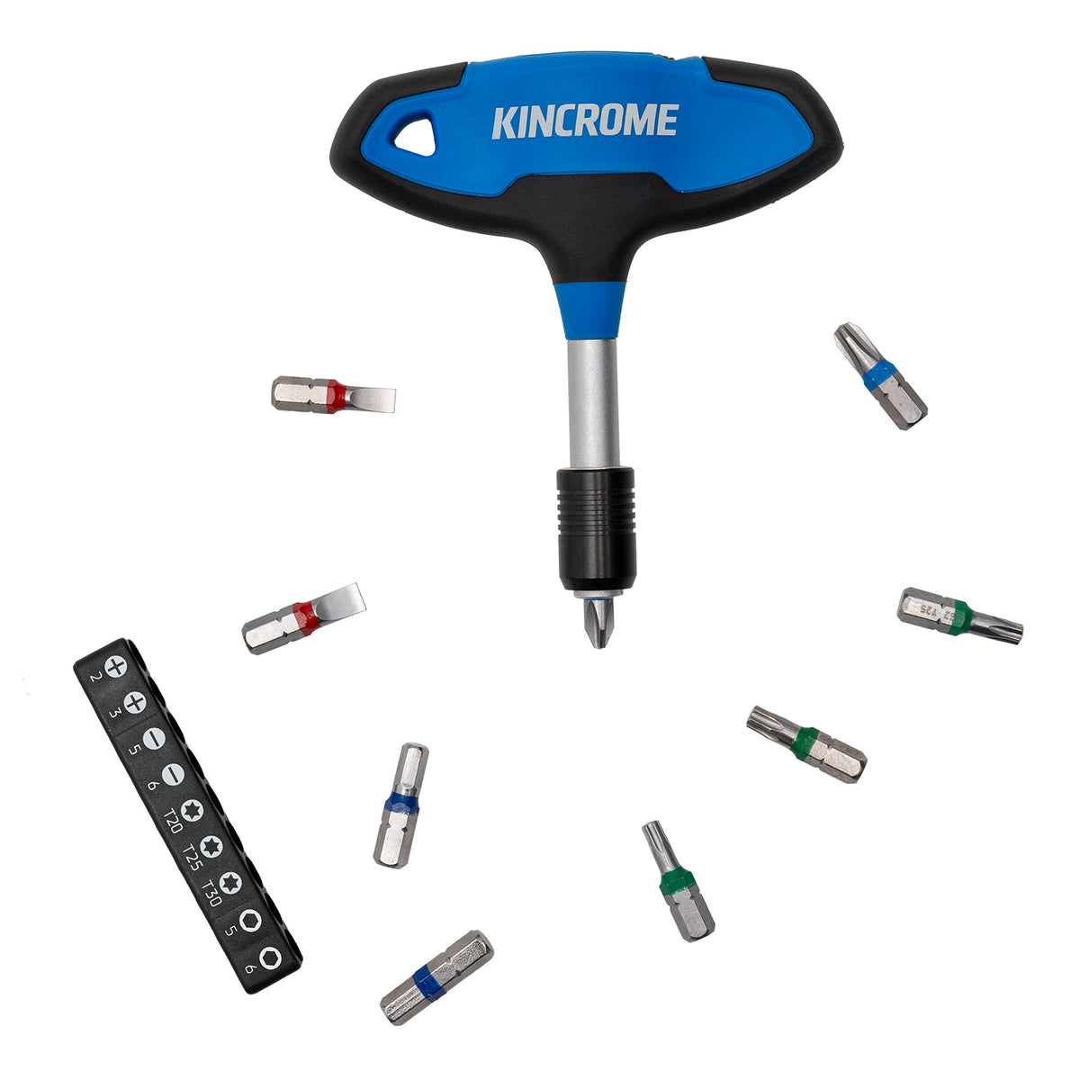 Ratcheting T-Handle Set 10 Piece - K5692