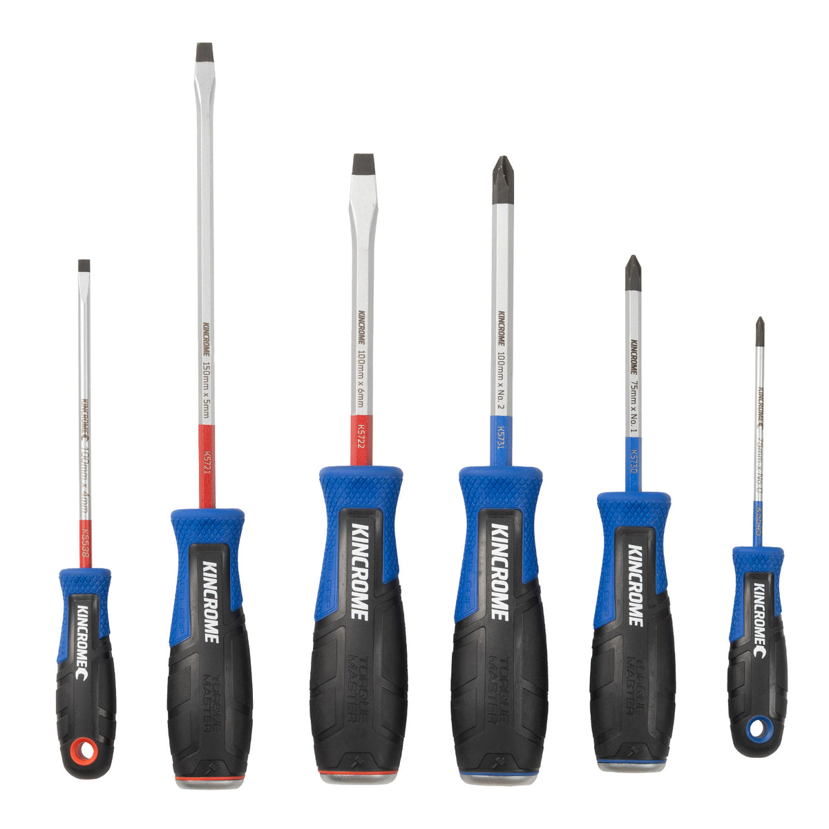 6 Piece Thru Tang Screwdriver Set - K5702