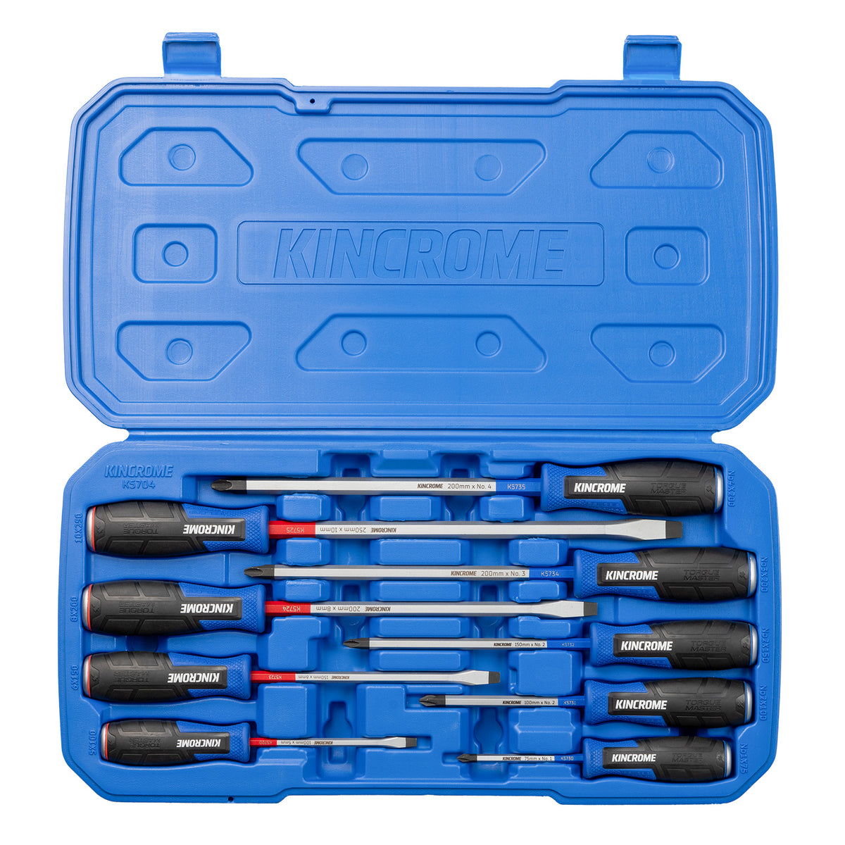 9 Piece Thru Tang Screwdriver Set - K5704