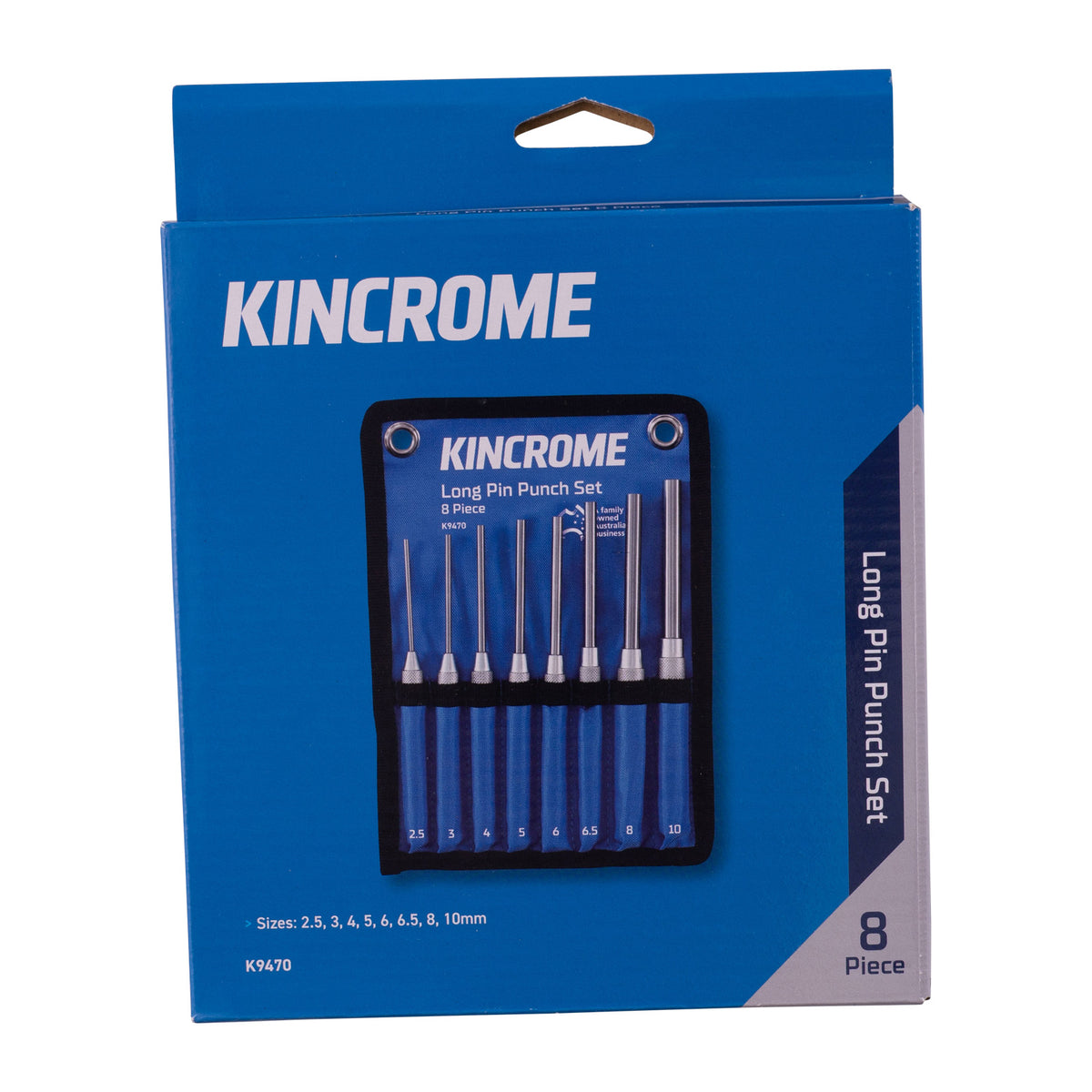 Long Pin Punch Set 8 Piece - K9470