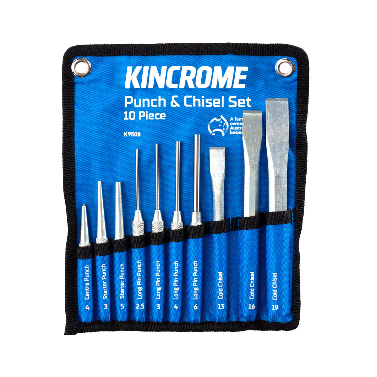 Punch & Chisel Set 10 Piece - K9508