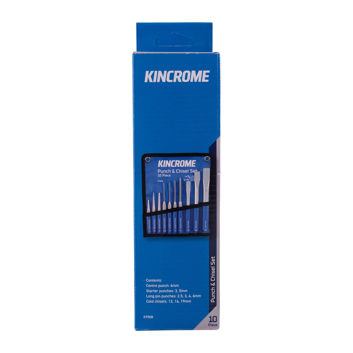 Punch & Chisel Set 10 Piece - K9508