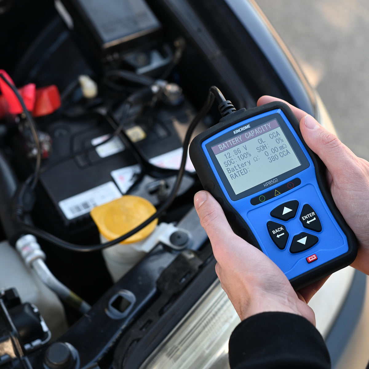 Digital Battery Tester 12/24V DC - KP8502