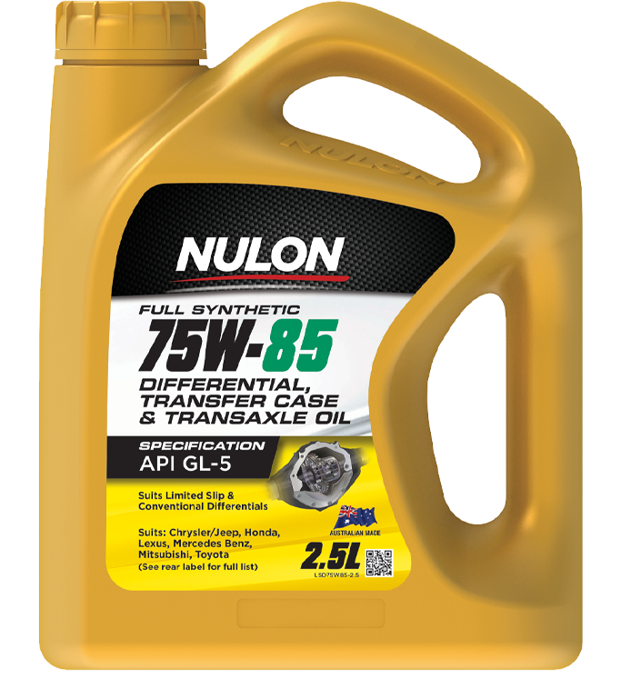 Nulon Full Synthetic 75W-85 Differential Transfer Case & Transaxle Oil 2.5 Litres - LSD75W85-2.5