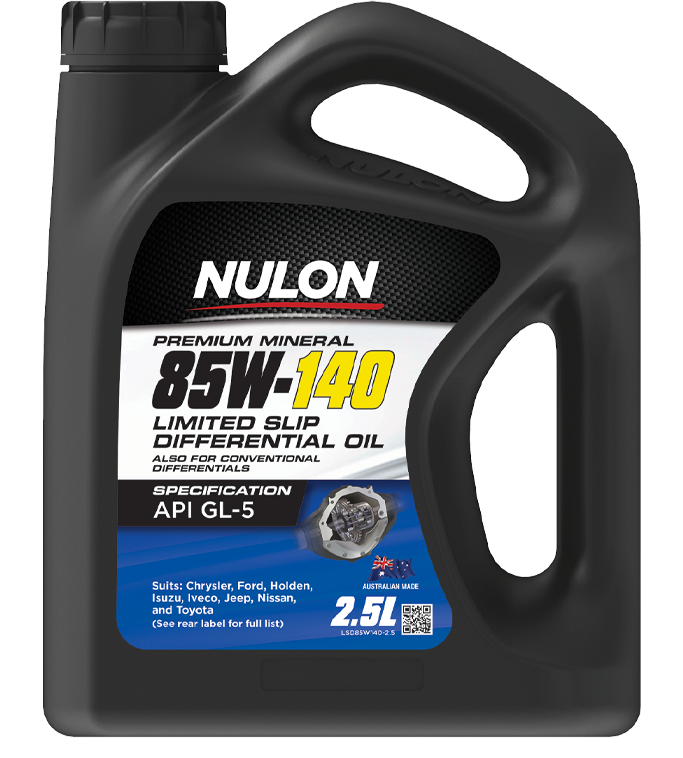 Nulon Premium Mineral 85W-140 Limited Slip Differential Oil 2.5 Litres - LSD85W140-2.5