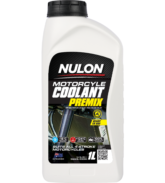 Nulon Motorcycle Coolant Premix 1 Litre - MCC-1