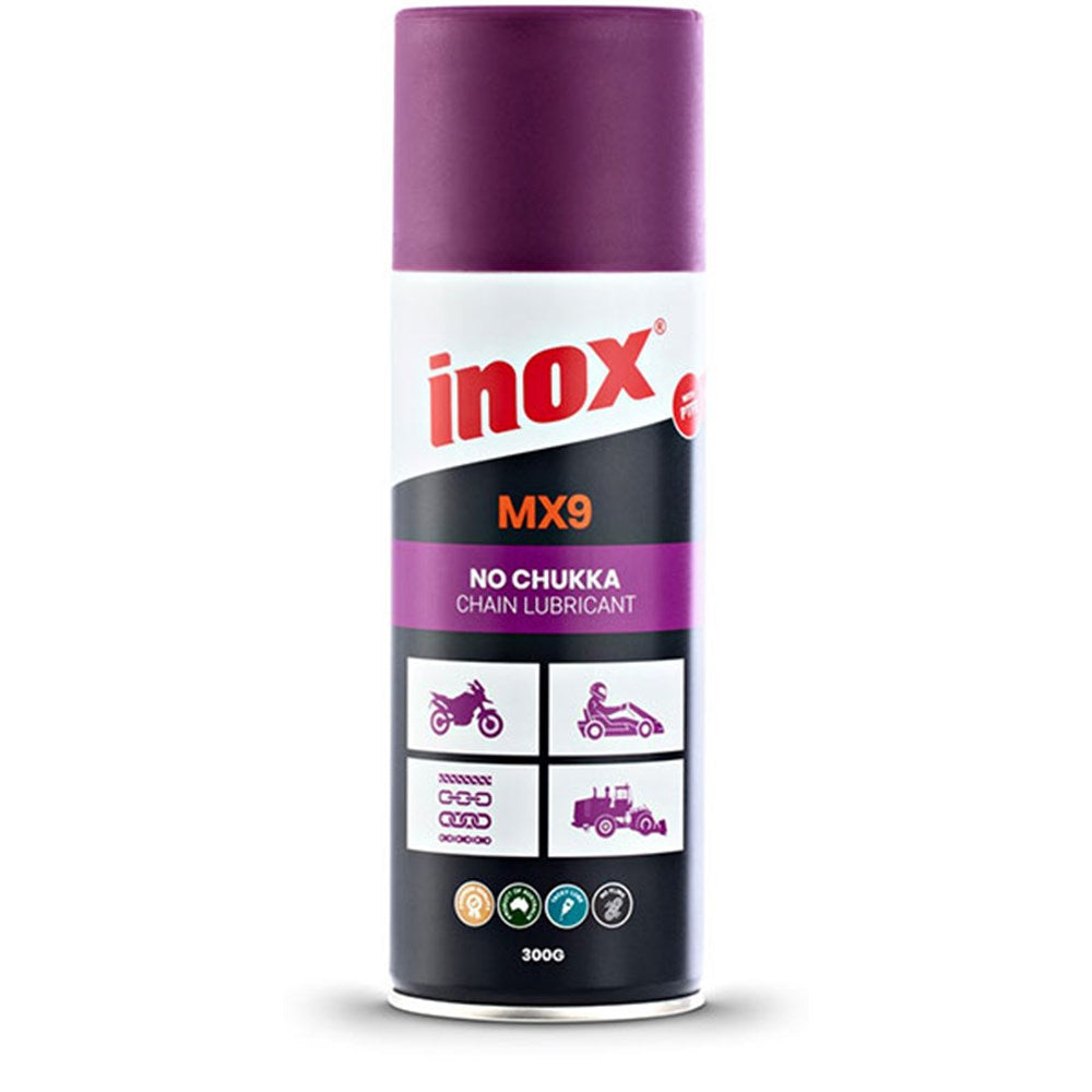 Chain Lubricant Inox MX9 No Chukka Lubricant Spray 300g