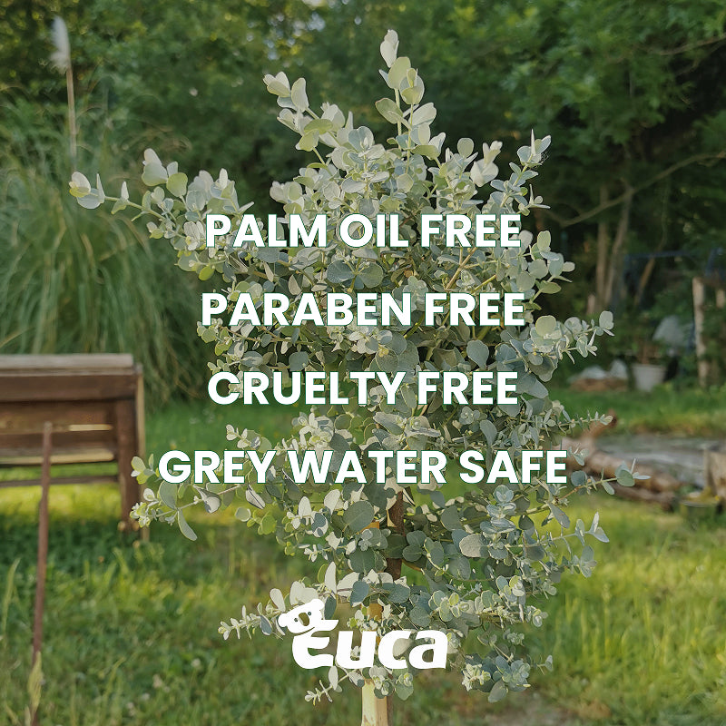 Euca Laundry Powder 10KG Pure Eucalyptus Powered for Front & Top Loader - Australian Made - Value Size 500 Washes
