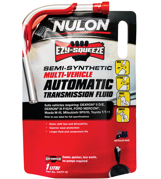 Nulon Semi Synthetic Multi-Vehicle Automatic Transmission Fluid 1 Litre - NATF-1E