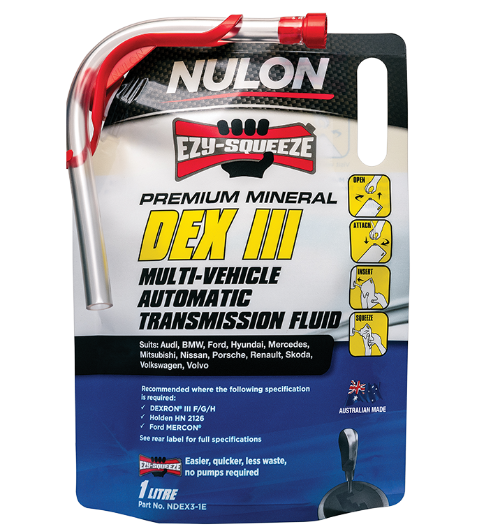 Nulon Premium Mineral Automatic Transmission Fluid 1 Litre - NDEX3-1E