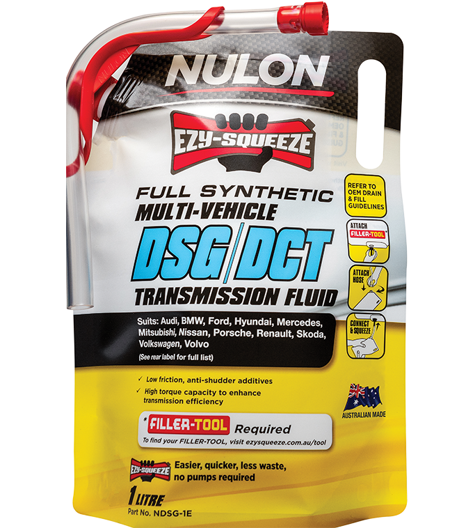 Nulon Full Synthetic Multi-Vehicle DSG/DCT Transmission Fluid 1 Litre - NDSG-1E