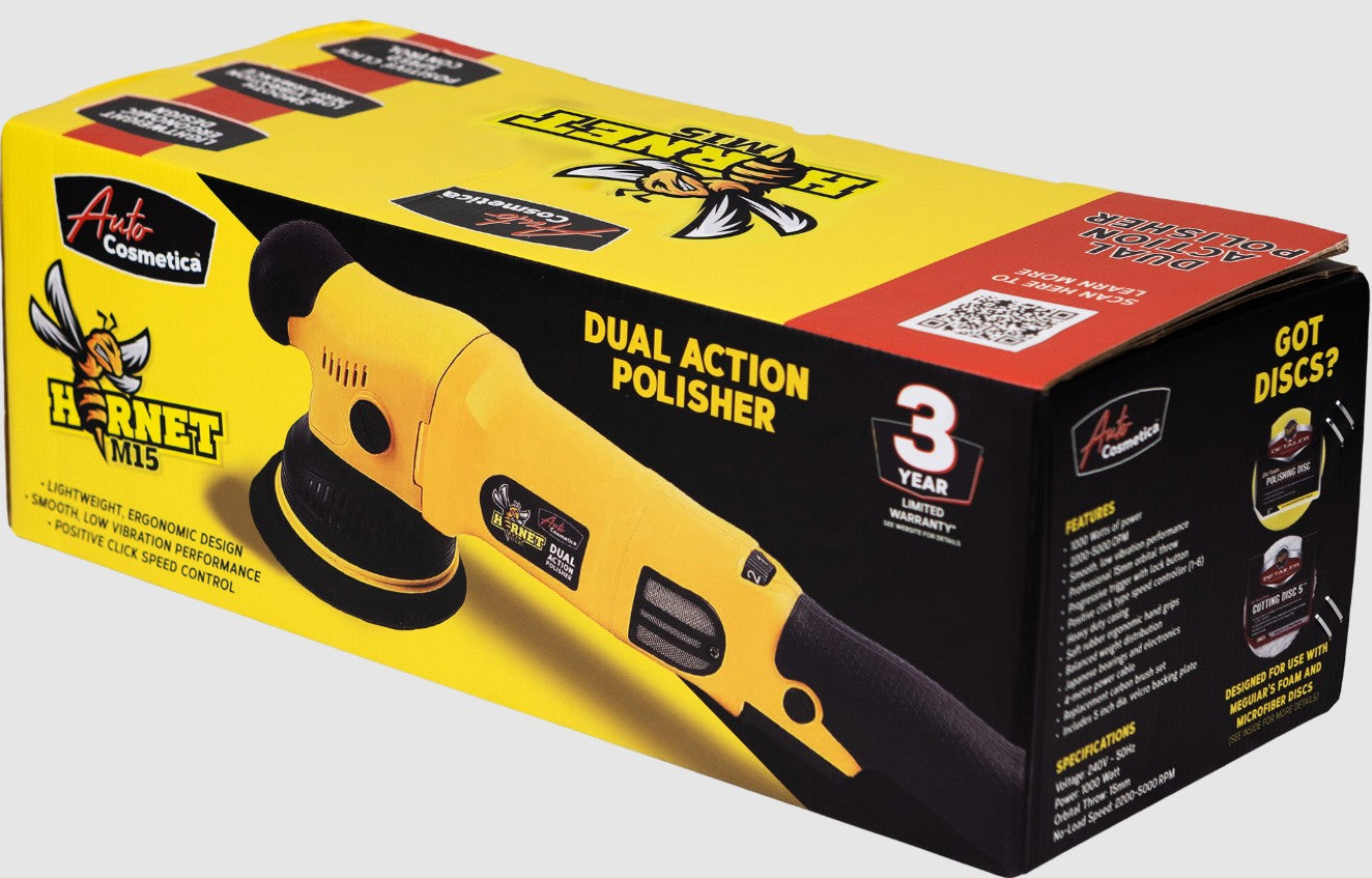 Meguiars AutoCosmetica Hornet M15 Dual-Action Polisher - Unit - PRO-15M6