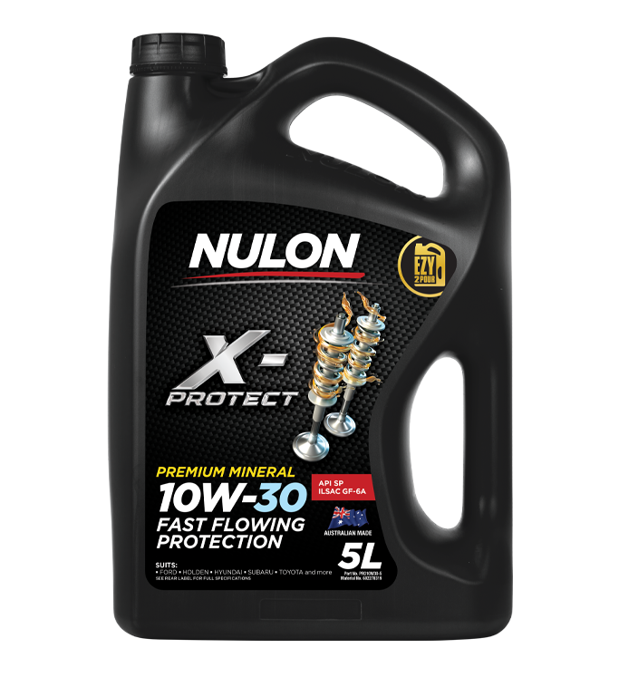 Nulon X-PROTECT 10W-30 PREMIUM MINERAL ENGINE OIL 5 Litres - PRO10W30-5