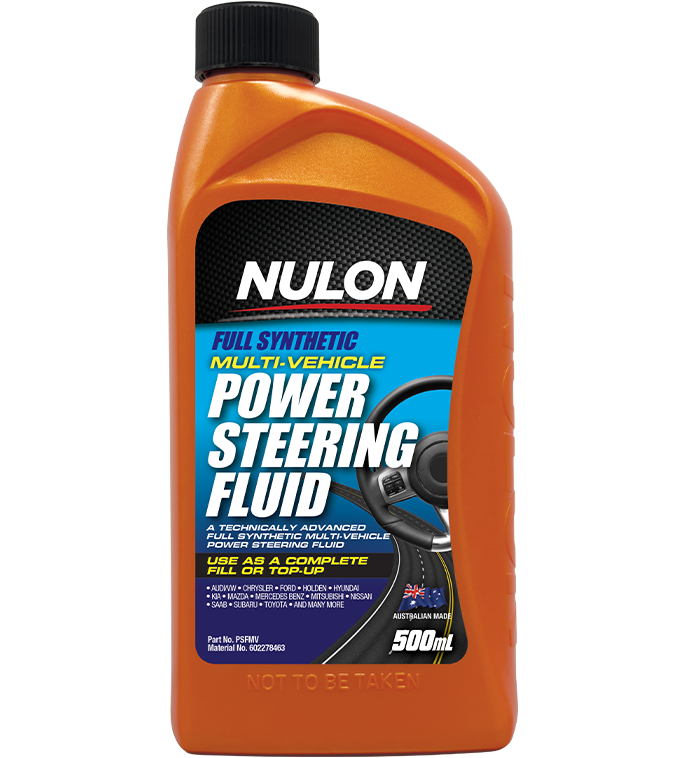 Nulon Full Synthetic Multi-Vehicle Power Steering Fluid 500ml - PSFMV