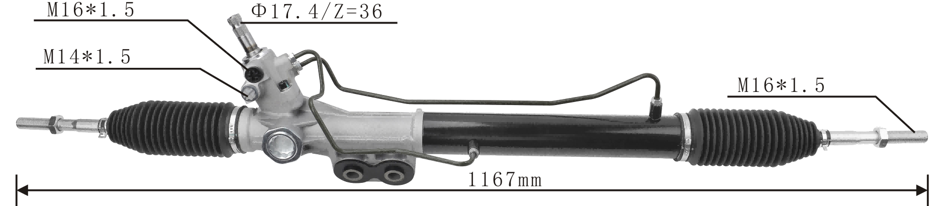 Power Steering Rack For Nissan Navara D40 2005-2015 Spanish Spain Built VSK