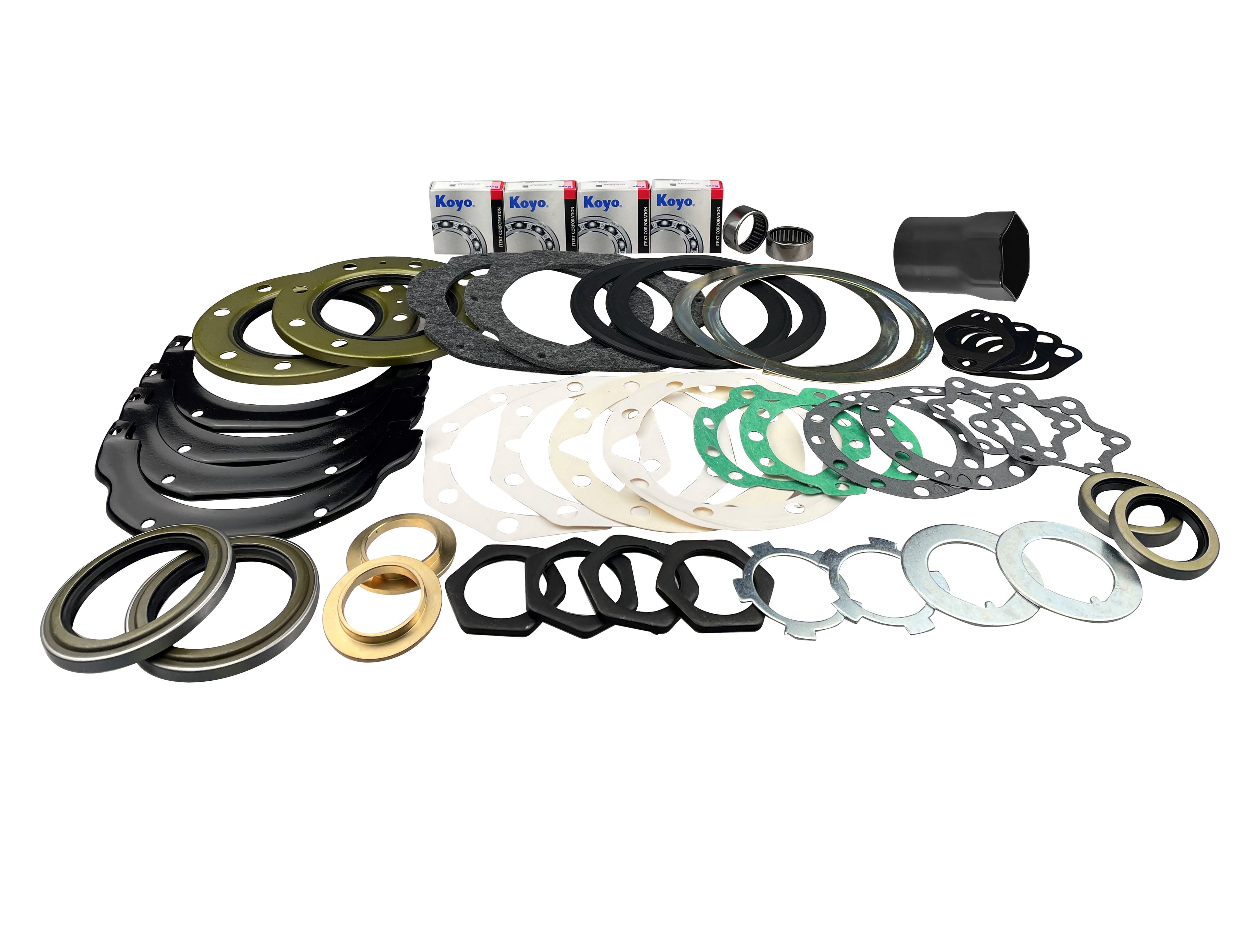 Swivel Hub Bearing & Seal Kit For Toyota Landcruiser FZJ HDJ HJZ UZJ VDJ Inc Axle Nut Socket