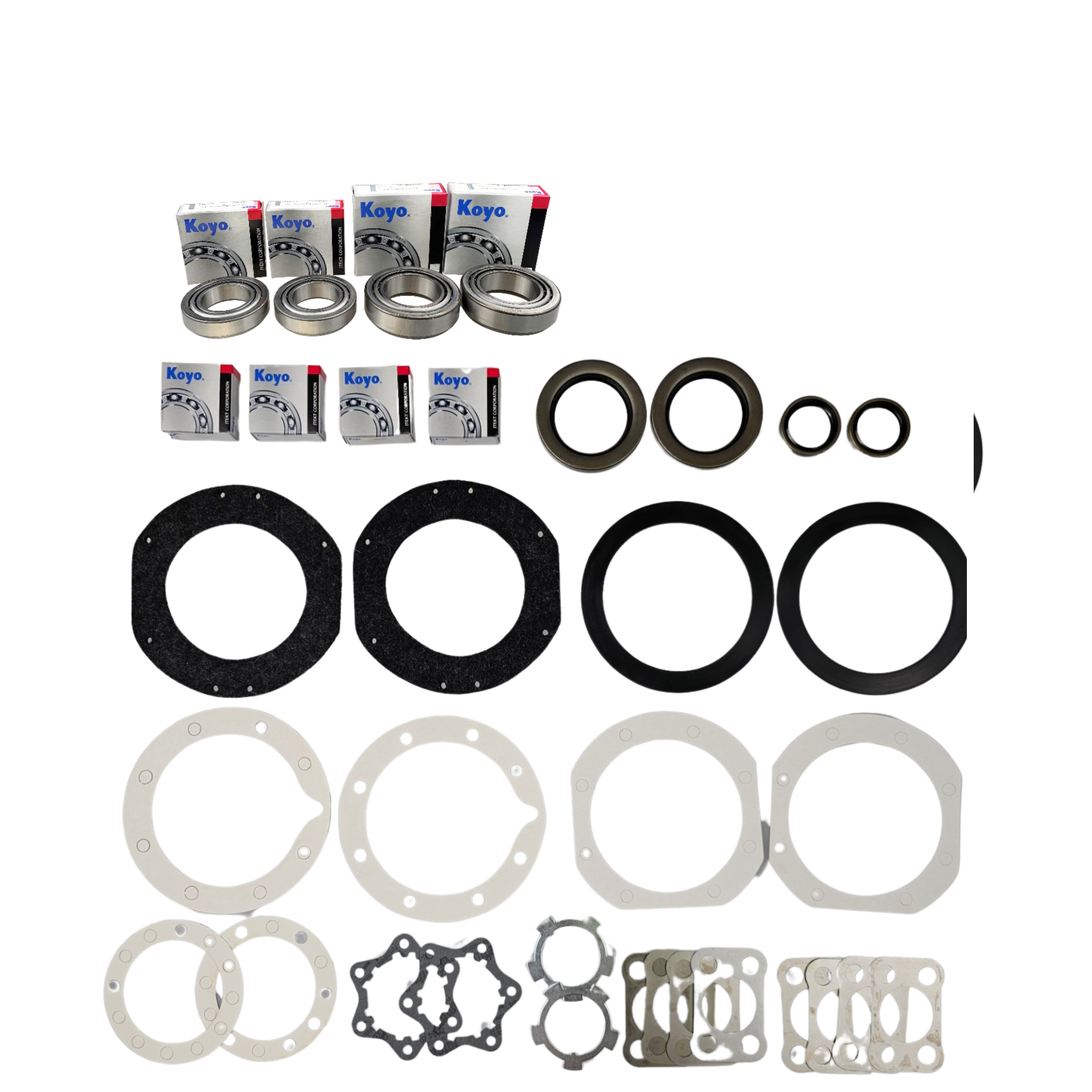 Swivel Hub Kit + Wheel Bearings For Toyota Landcruiser FJ40 FJ45 FJ55 to 9/1975