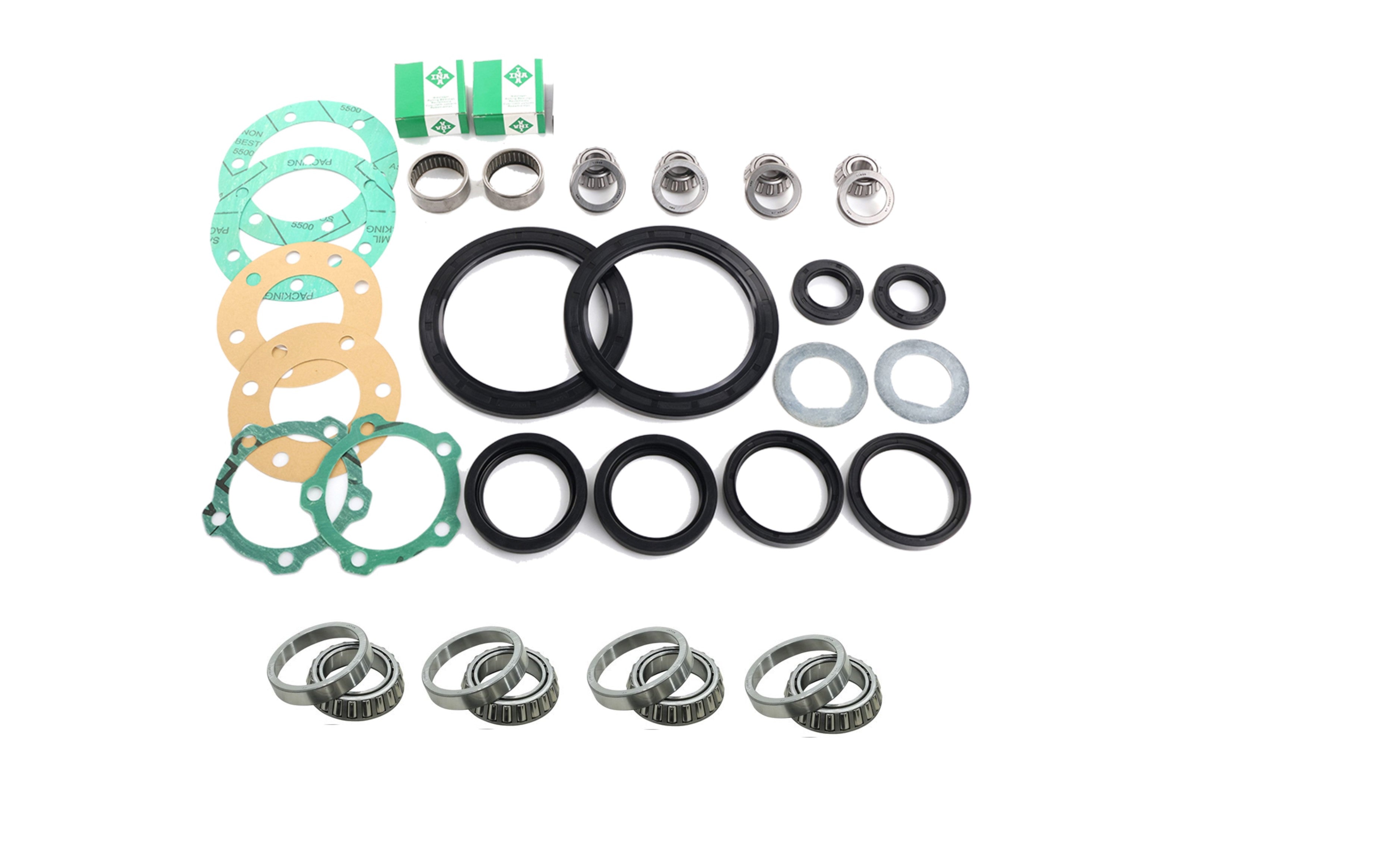 Swivel Hub Kit + Wheel Bearings for Land Rover Defender 90 110 130