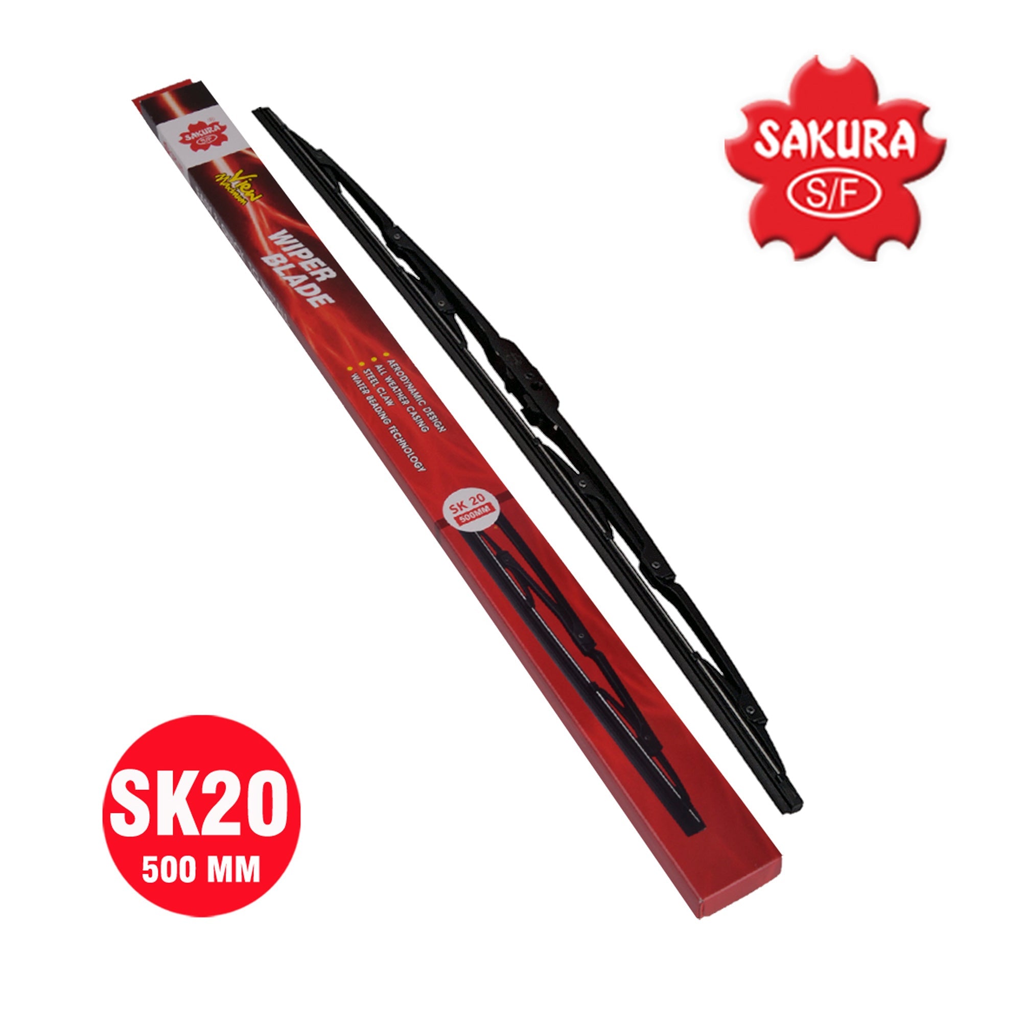 Wiper Blade Sk20 - 20" / 500mm