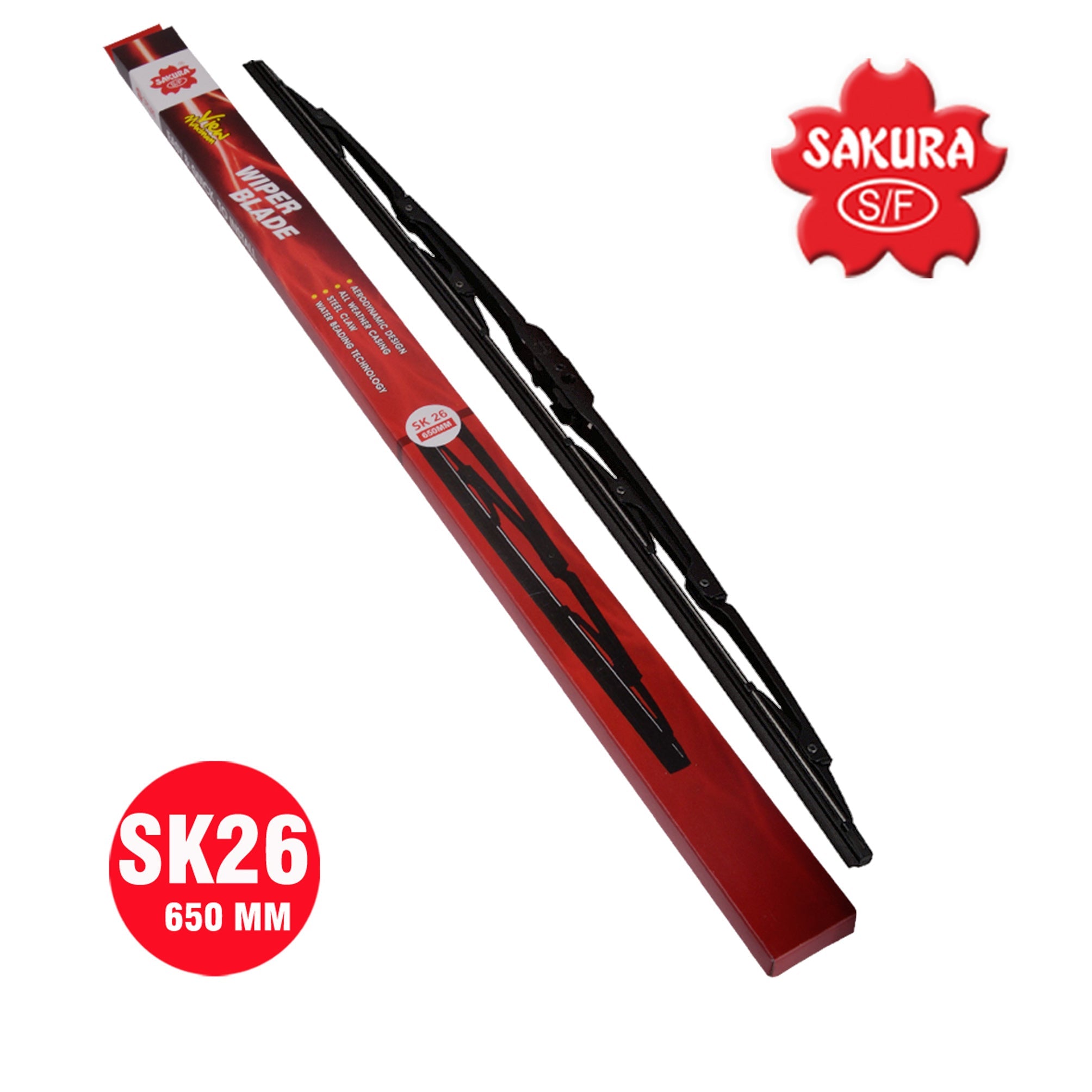 Wiper Blade Sk26 - 26" / 650mm