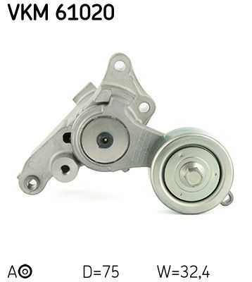 SKF Drive Belt Tensioner for Toyota Hilux KUN16 KUN26 1KD-FTV 1KDFTV