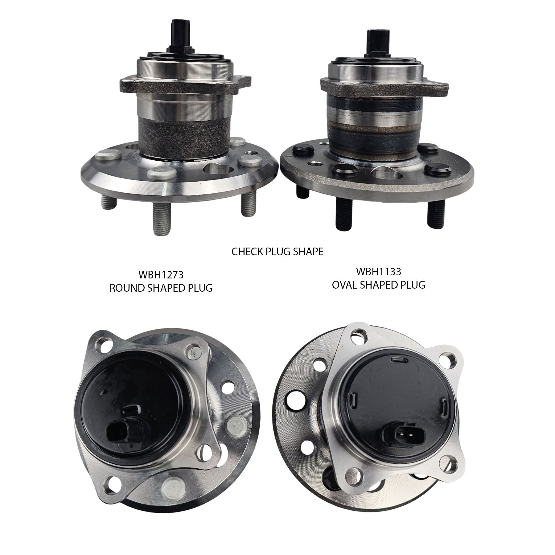 Rear Right Wheel Bearing Hub Assembly For Toyota Camry Aurion Single Pin ABS
