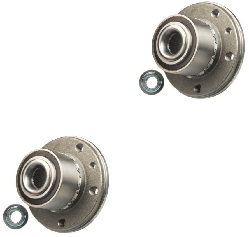 Pair Rear Wheel Bearing Hub Assy For VW Caravelle Multivan Transporter Kombi