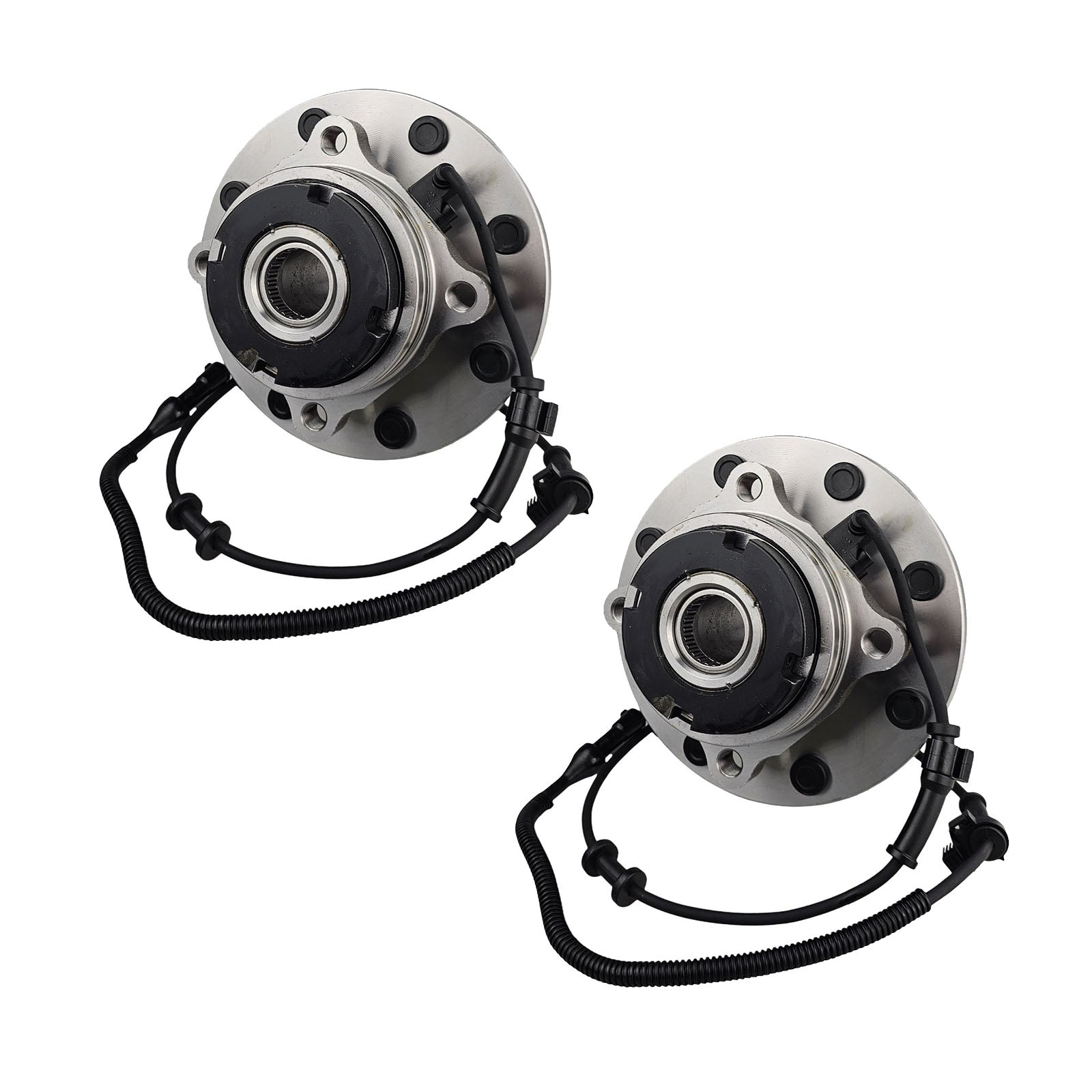 2X Front Wheel Bearing Hub For Ford F250 F350 F450 4WD Dual Rear Wheel 54.5mm