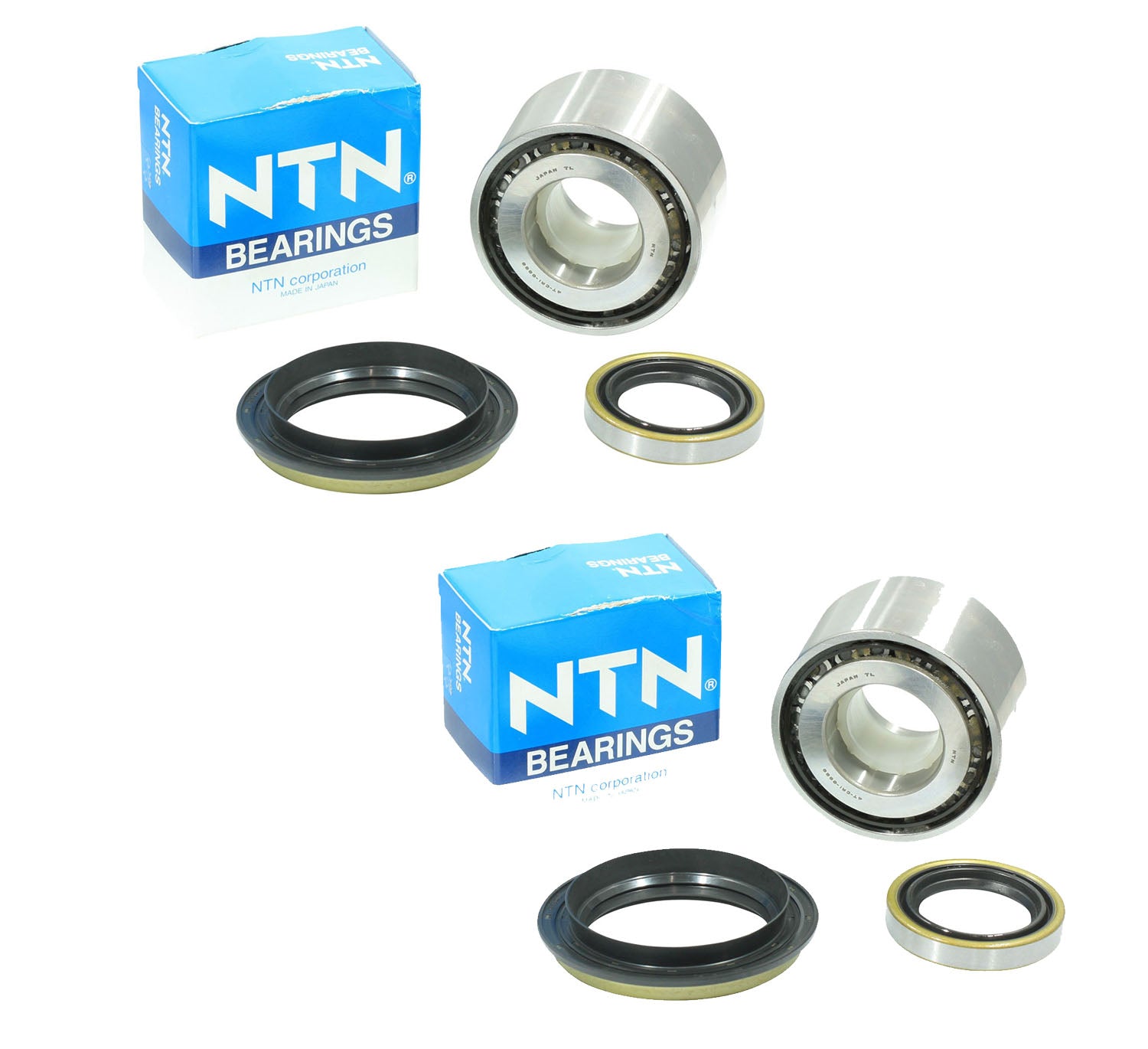 Pair (2) of Rear Wheel Bearing Kits for Nissan Patrol GQ GU Y60 Y61 Disc Brake