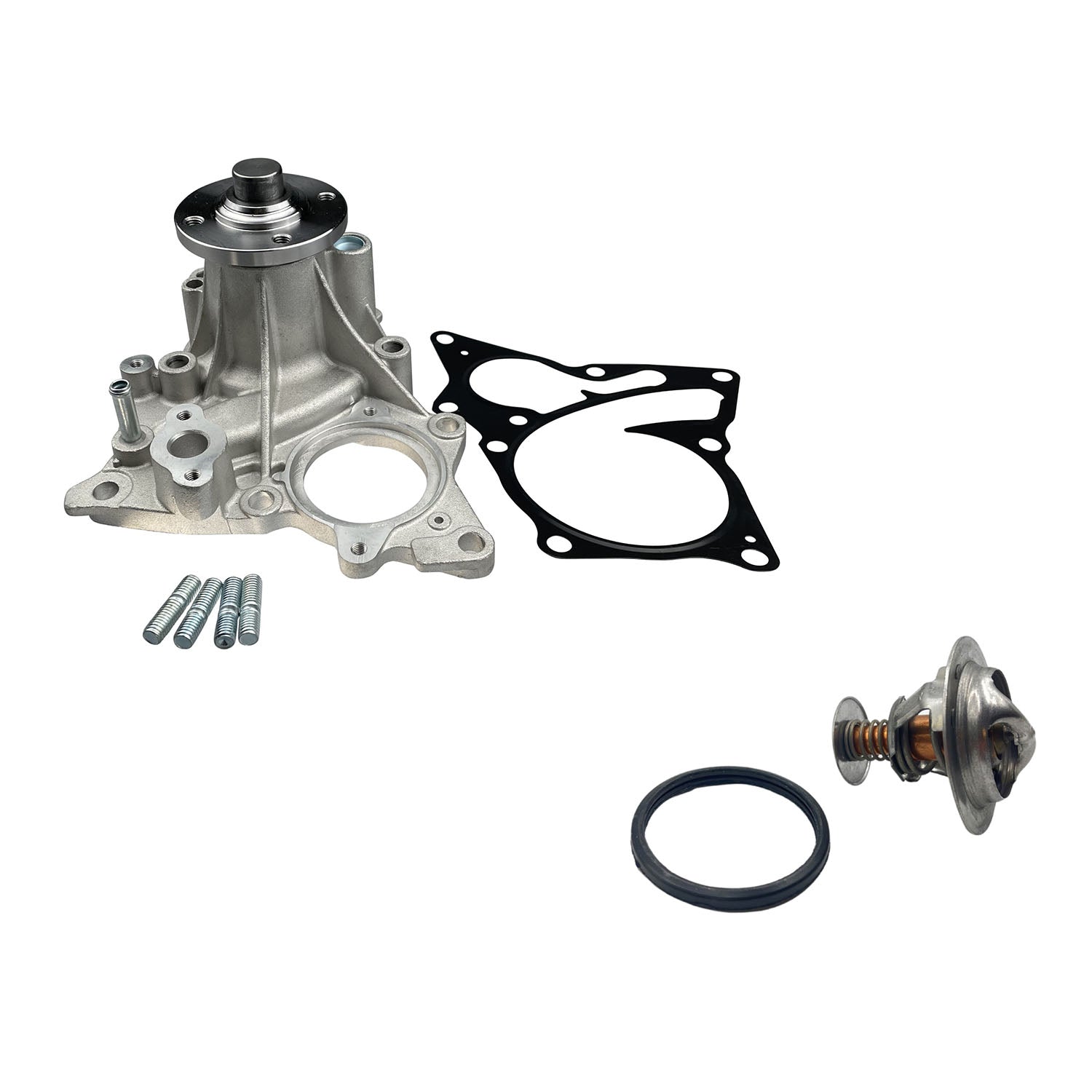 Water Pump & Thermostat for Toyota Hilux GUN122 GUN123 GUN125 GUN126 GUN135