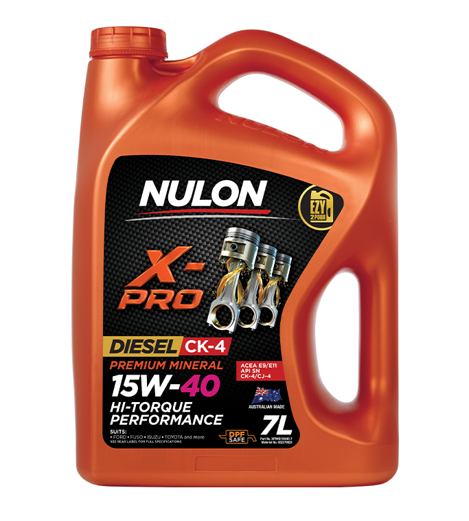 Nulon X-PRO 15W-40 HI-TORQUE PERFORMANCE 7 Litres Diesel - XPRHD15W40-7