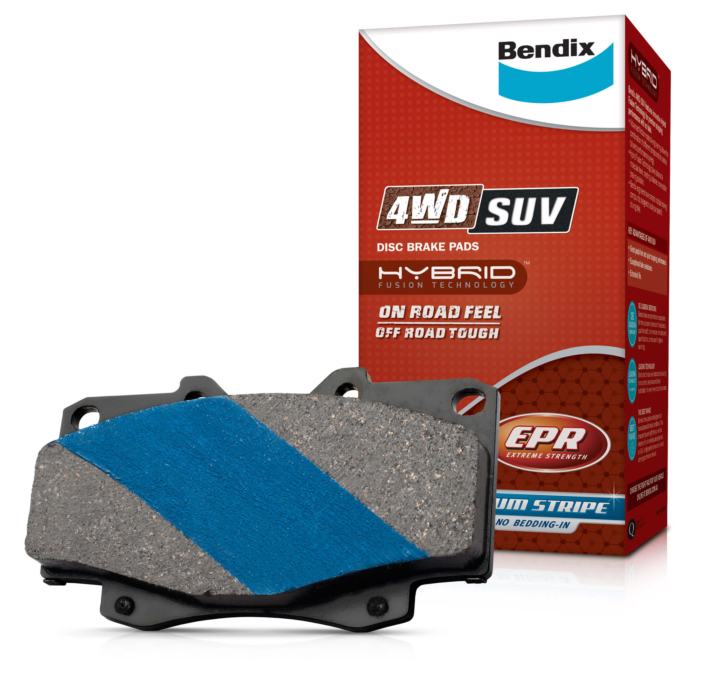 Bendix 4WD Front Brake Pad Set for Colorado Isuzu D-Max LDV T60